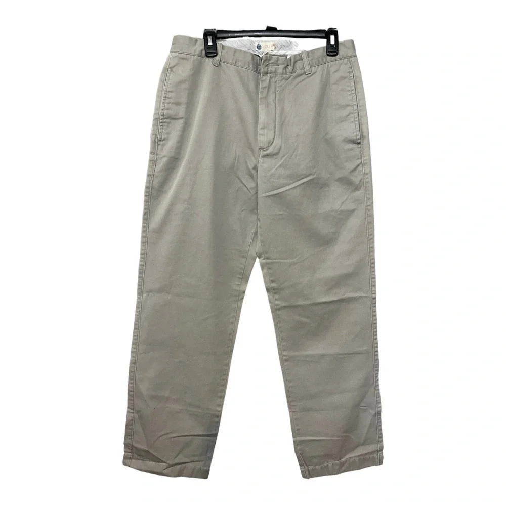 J Crew Men’s Gray Chino Pants Size 33/32  in Great Condition